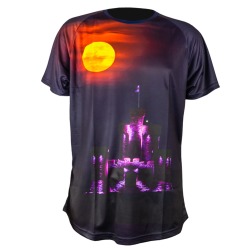 Tower of Refuge under Blood Moon - T-Shirt - TM TS 103